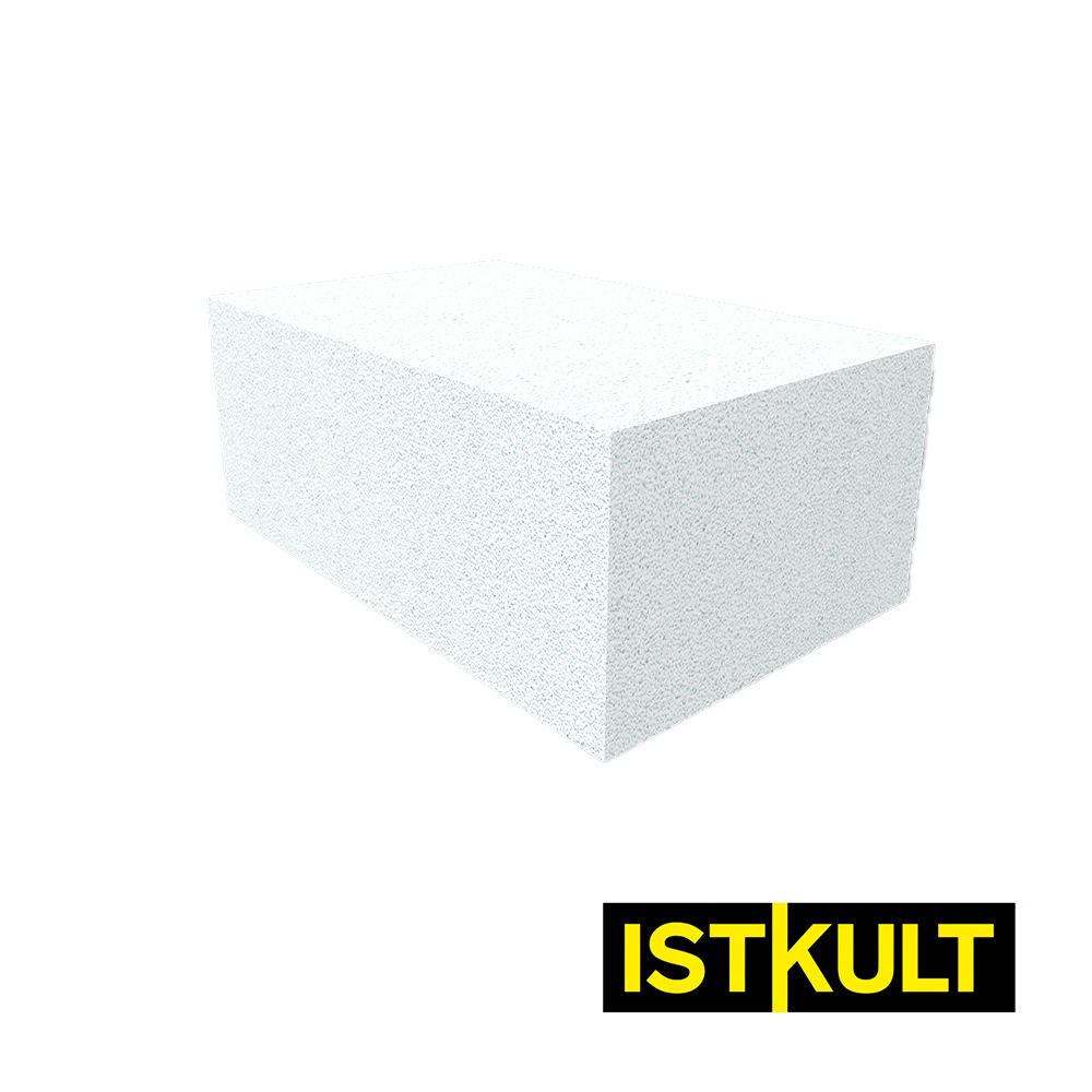 Газобетонный блок ISTKULT D600 B3,5 625х300х250 мм