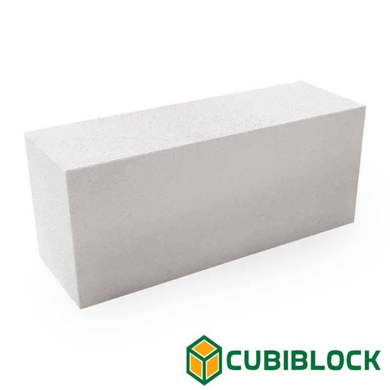 Газобетонный блок стеновой Cubi Block D700 625х200х250 B3.5 фото 0